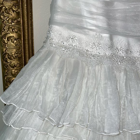 NWT ROSA CLARA WEDDING GOWN UNALTERED SAMPLE - Picture 12 of 16
